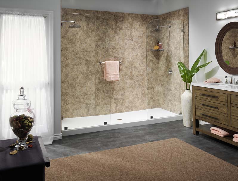 Tub-to-Shower Conversions